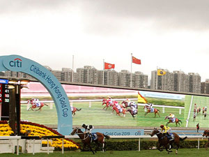 Exultant winning the The Citi Hong Kong Gold Cup