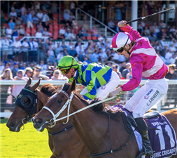 COSMIC CRUSADER winning the Tabtouch