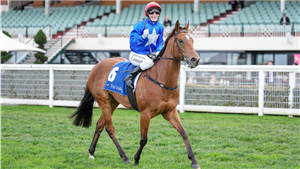 「女骑兵」夺冠在考菲尔德赛马场上举办的斯威尼房产经纪让赛（Sweeney Estate Agents Handicap）