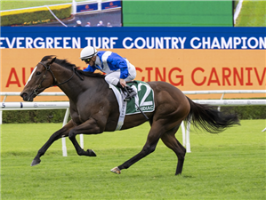 CHIDIAC winning the EVERGREEN TURF COUNTRY CHAMPIONSHIPS FINAL at Randwick in Australia.