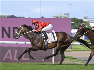 SIXTIES winning the CHANDON PHAR LAP STAKES at Rosehill in Australia.
