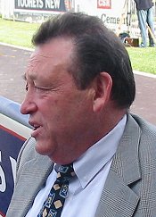 Trainer Mick Smith<br>Photo by Racing and Sports