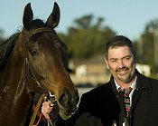 Trainer Mick Smith <br>Photo by Racing and Sports