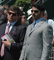 Simon Crisford and Saeed bin Suroor<br>Photo by Racing and Sports