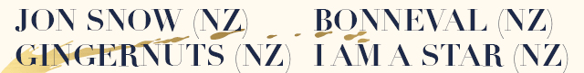 NEW ZEALAND BLOODSTOCK