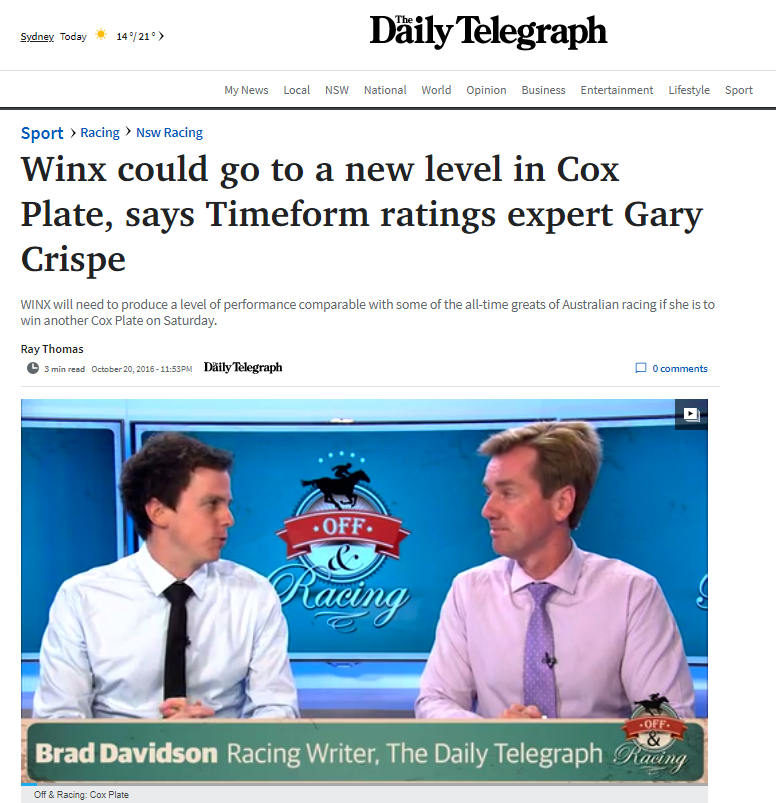 Online article from 'The Daily Telegraph'.