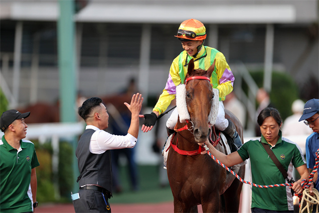 「知足常樂」至今為羅富全取得三場頭馬