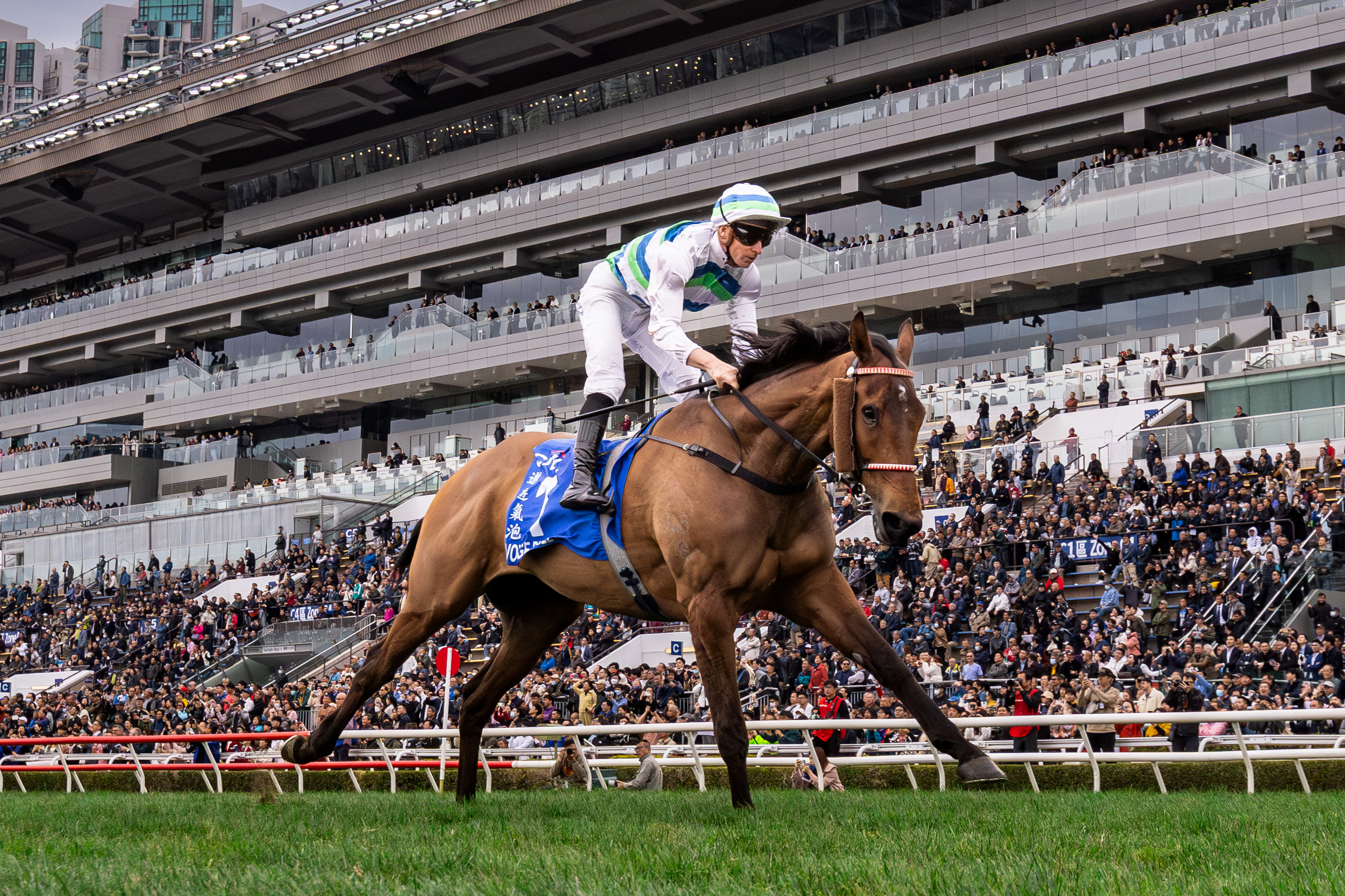 「遨遊氣泡」是「御皇贊助」今仗的主要對手之一。