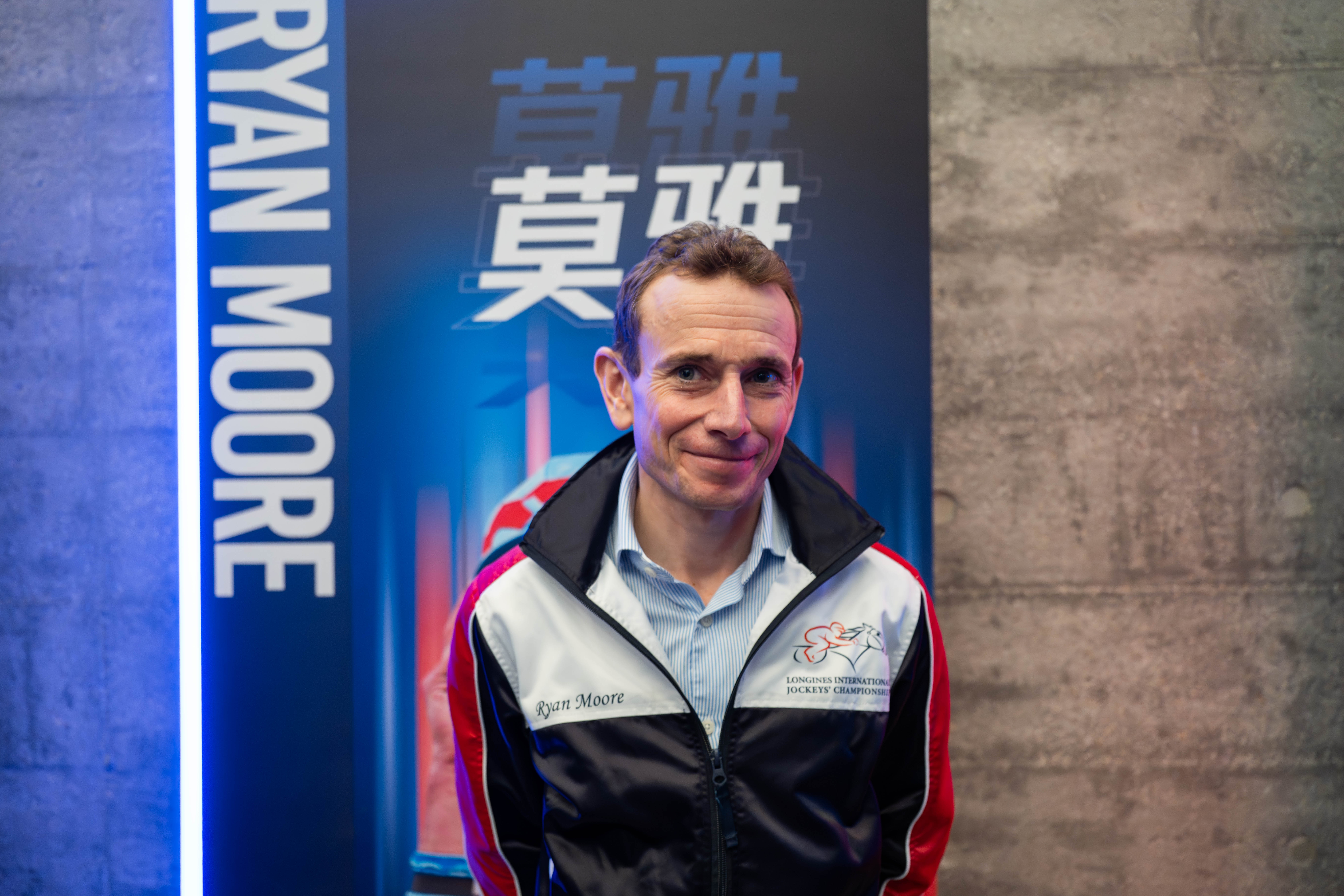 莫雅是十二位競逐浪琴國際騎師錦標賽的好手之一