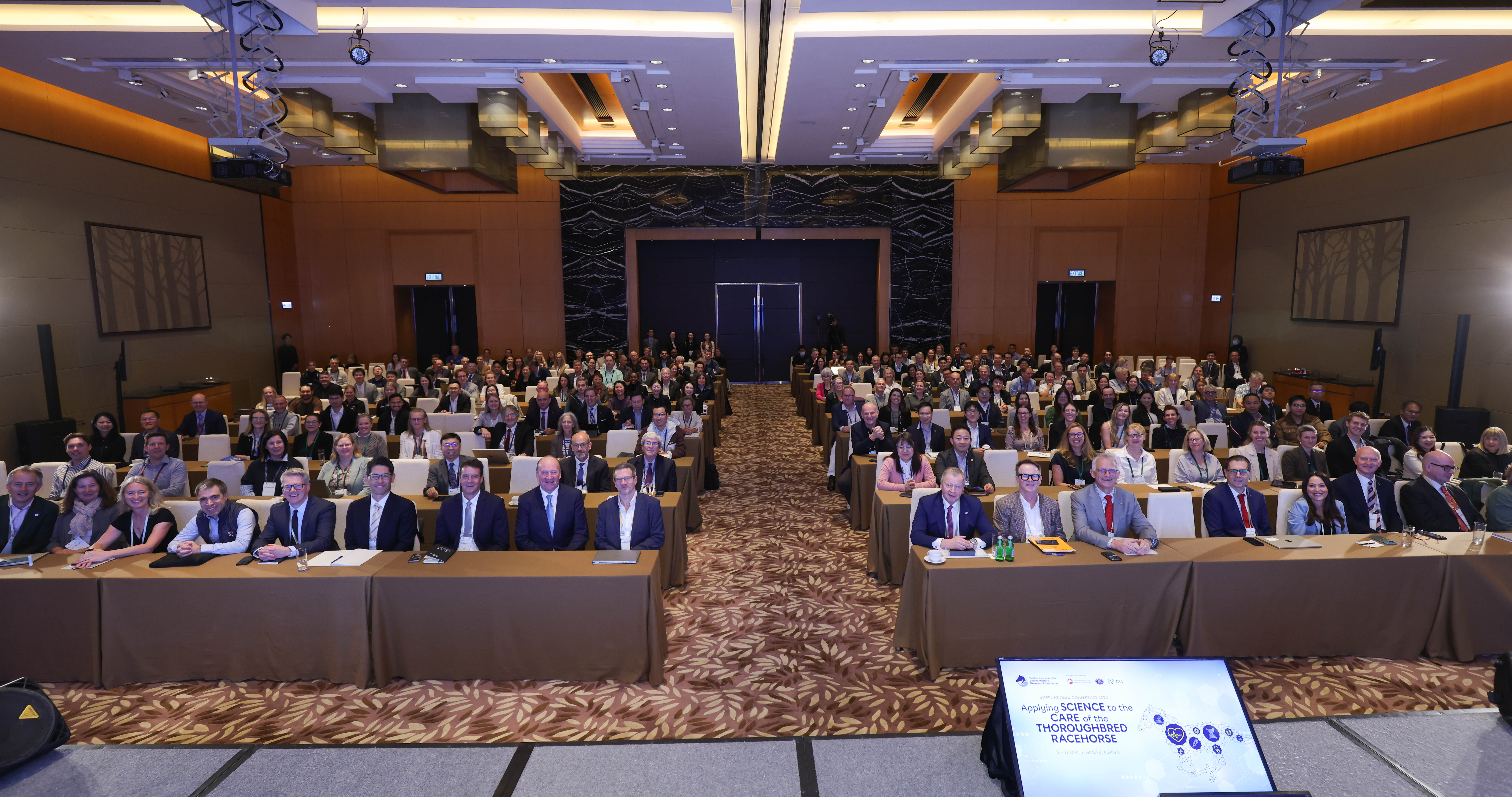 會議吸引來自25個國家合共220名講者及與會代表參加，集合全球不同力量透過科研創新及跨地域協作，攜手促進馬匹安全及福祉。