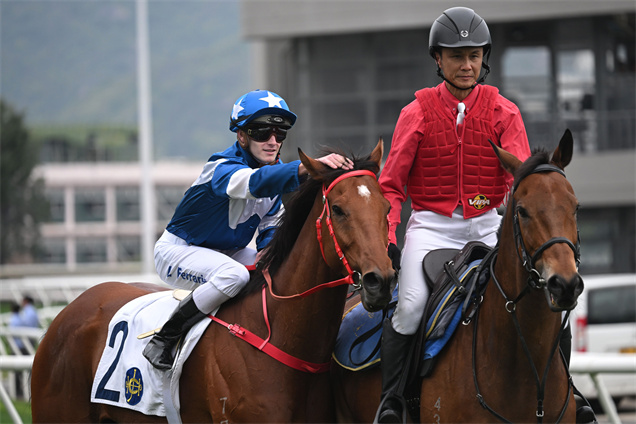 霍宏聲與「幸運有您」合作取得頭馬