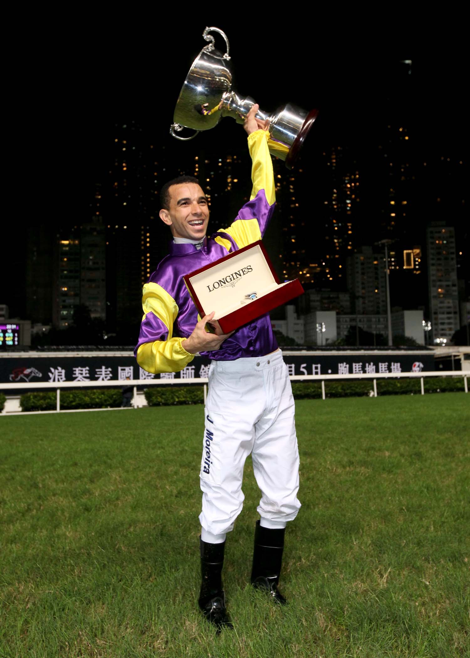 莫雷拉在2012年浪琴國際騎師錦標賽封王。