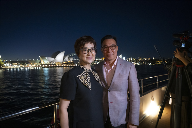 梁錫光先生及夫人出席珠穆朗瑪峰錦標檔位公佈儀式