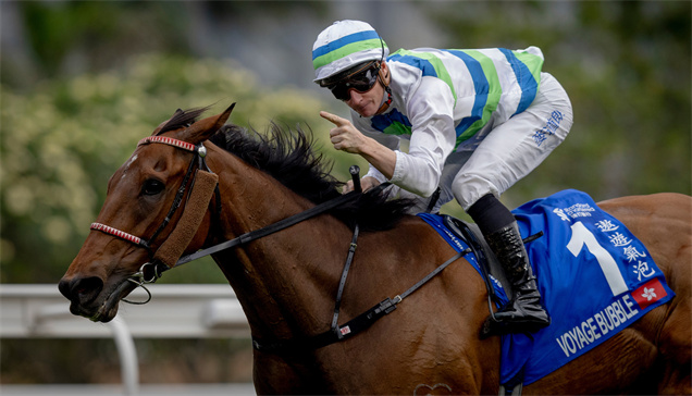 「遨遊氣泡」於週日在沙田作季內首戰