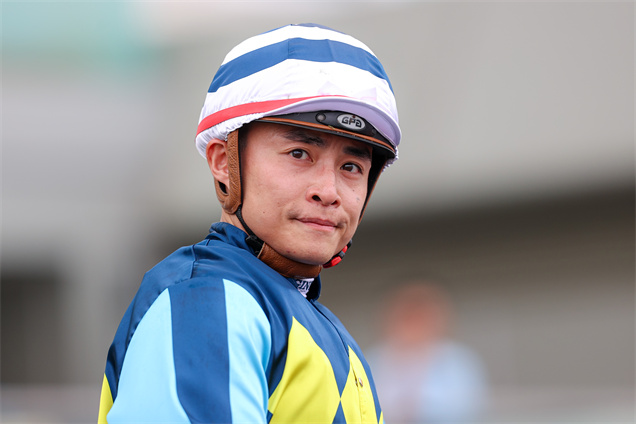 楊明綸將於週日首度策騎「百賀飛駒」上陣