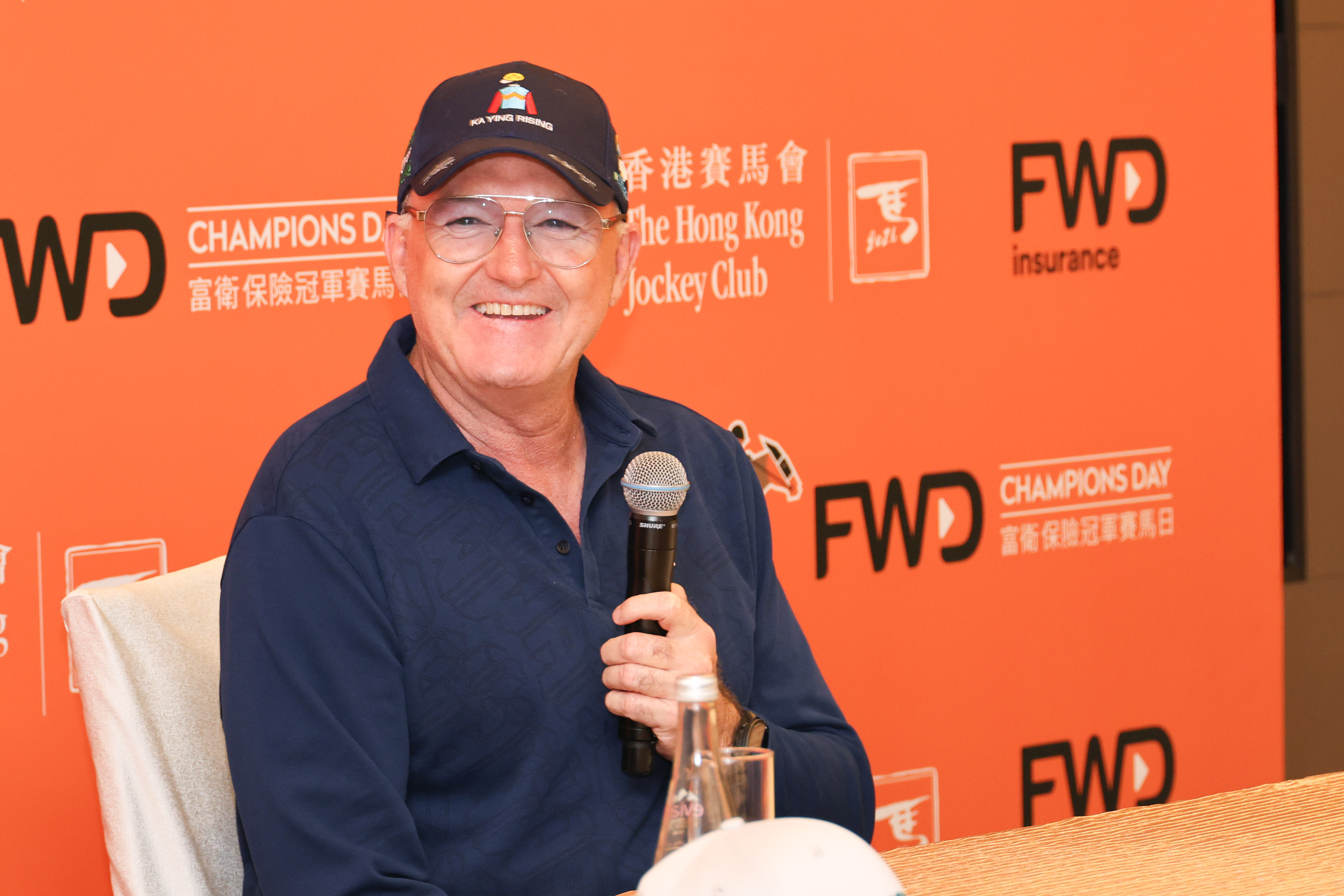 大衛希斯於星期四 (4月23日) 的記者會上談及「嘉應高昇」週日之戰