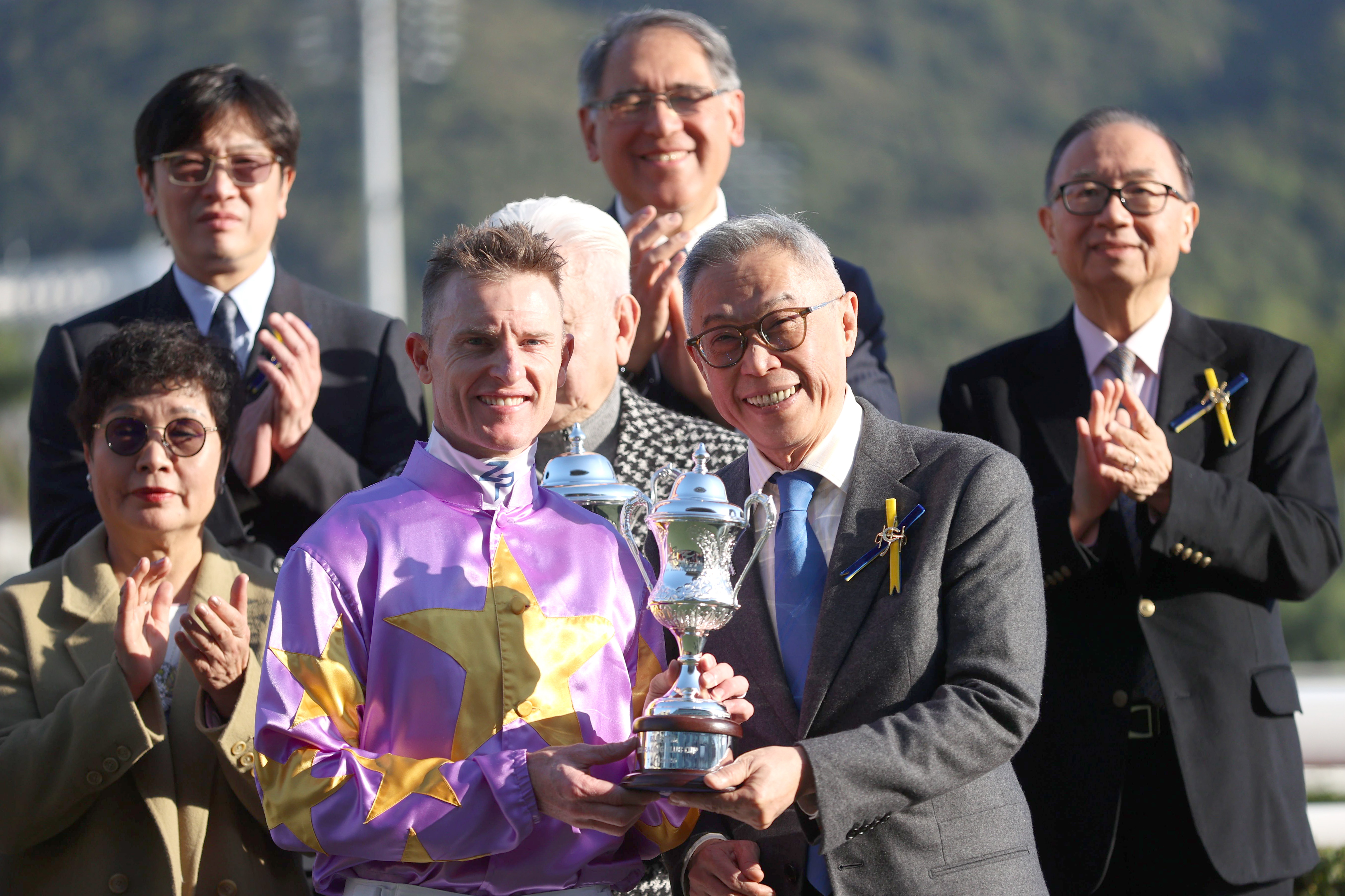 目前領先騎師榜的潘頓很期待與「小鳥天堂」故劍重逢