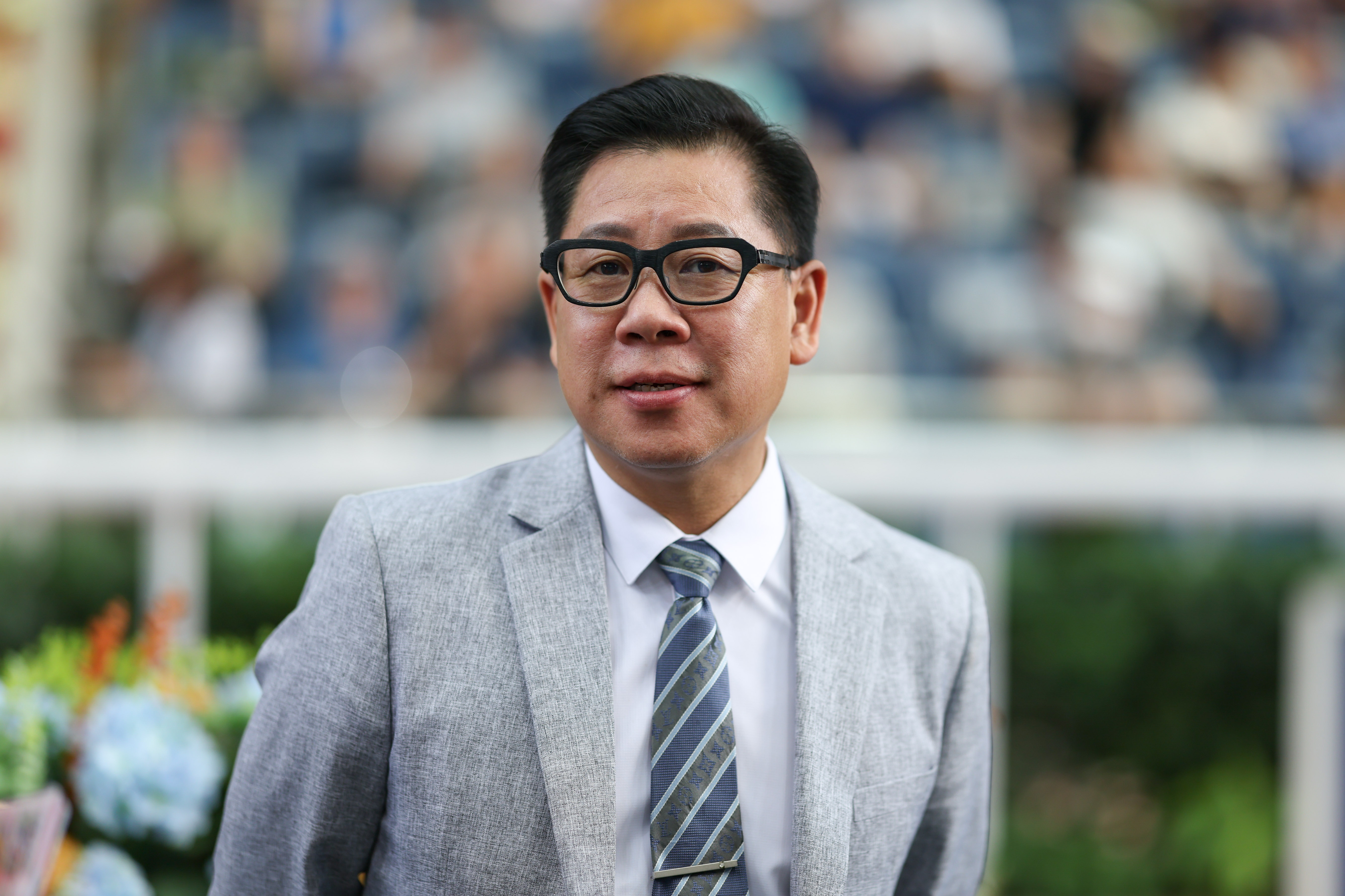 葉楚航在港從練以來累積八百九十九場頭馬