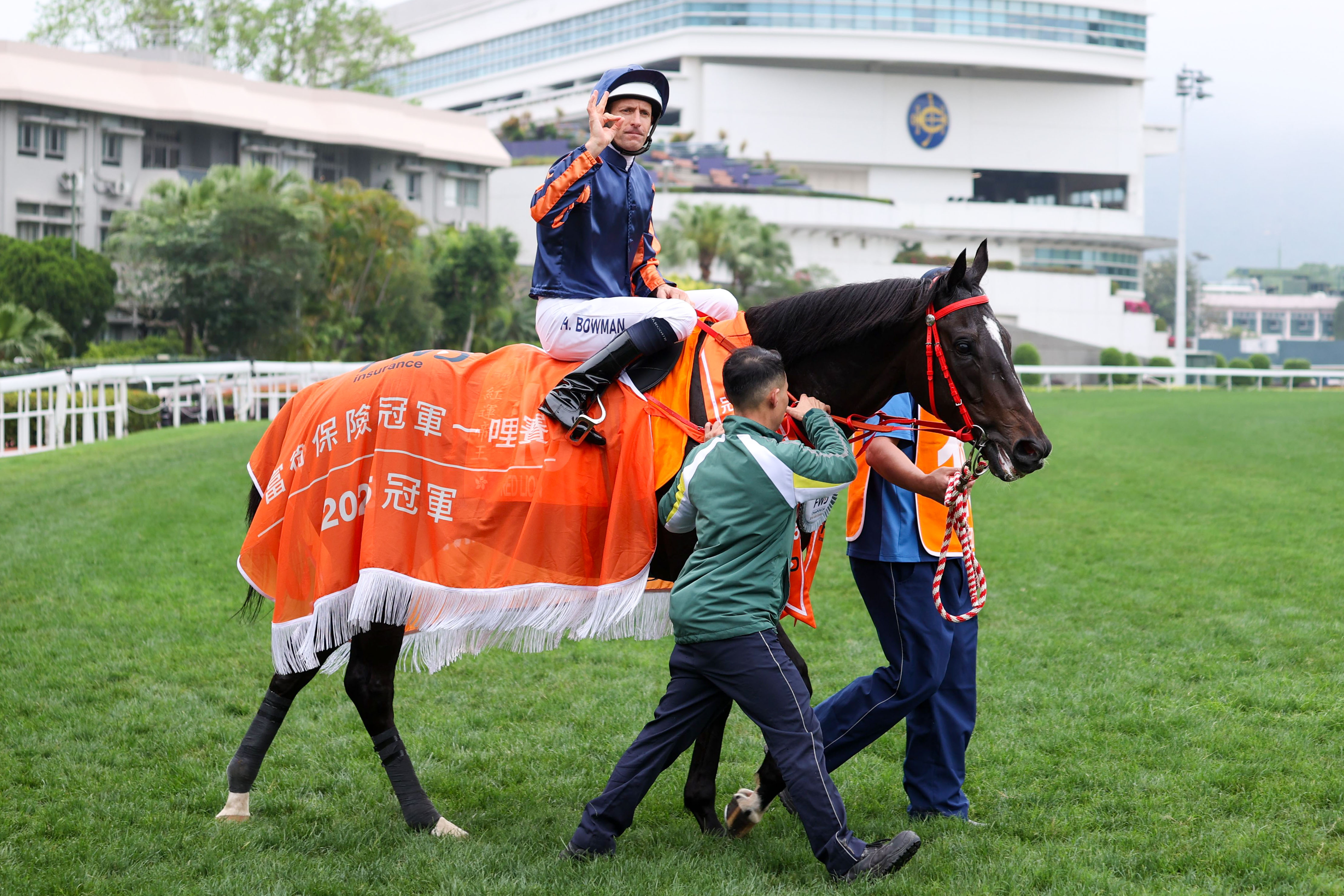 「紅運帝王」上季攻下一級賽富衛保險冠軍一哩賽，晉身一級賽盟主行列