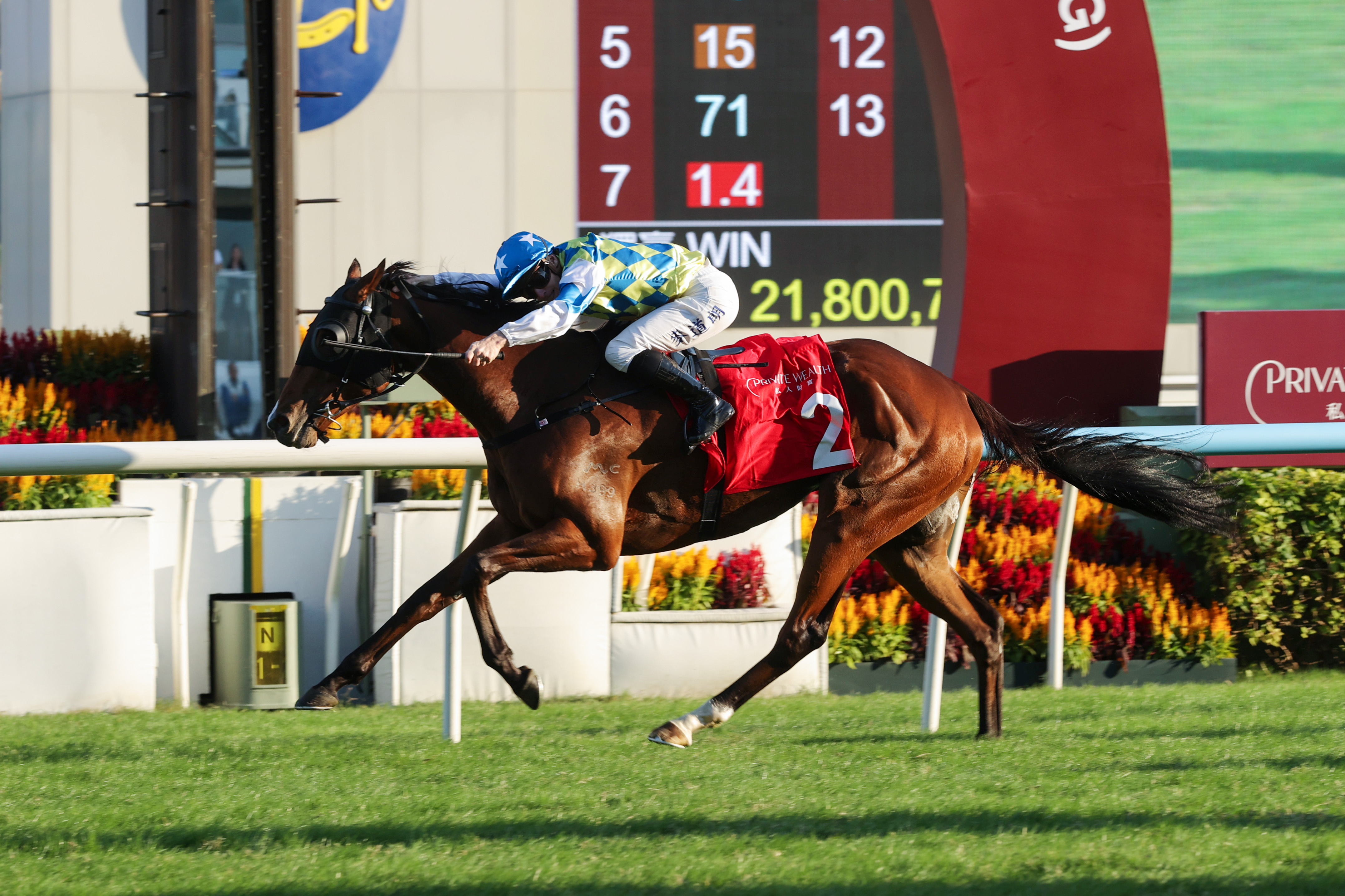 「錶之銀河」今季曾勝出1600米二級賽