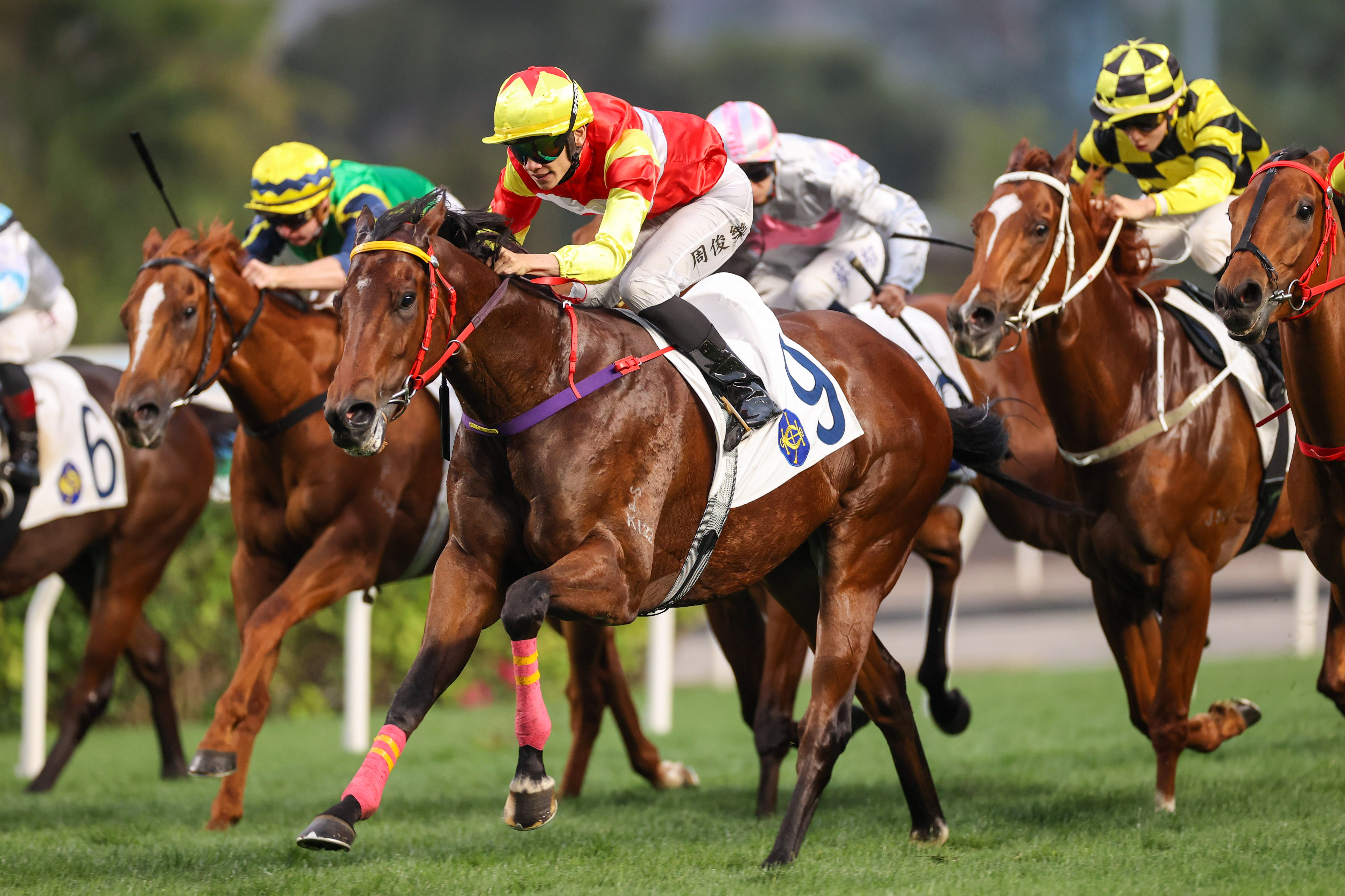 「會當凌」在港取得五捷。