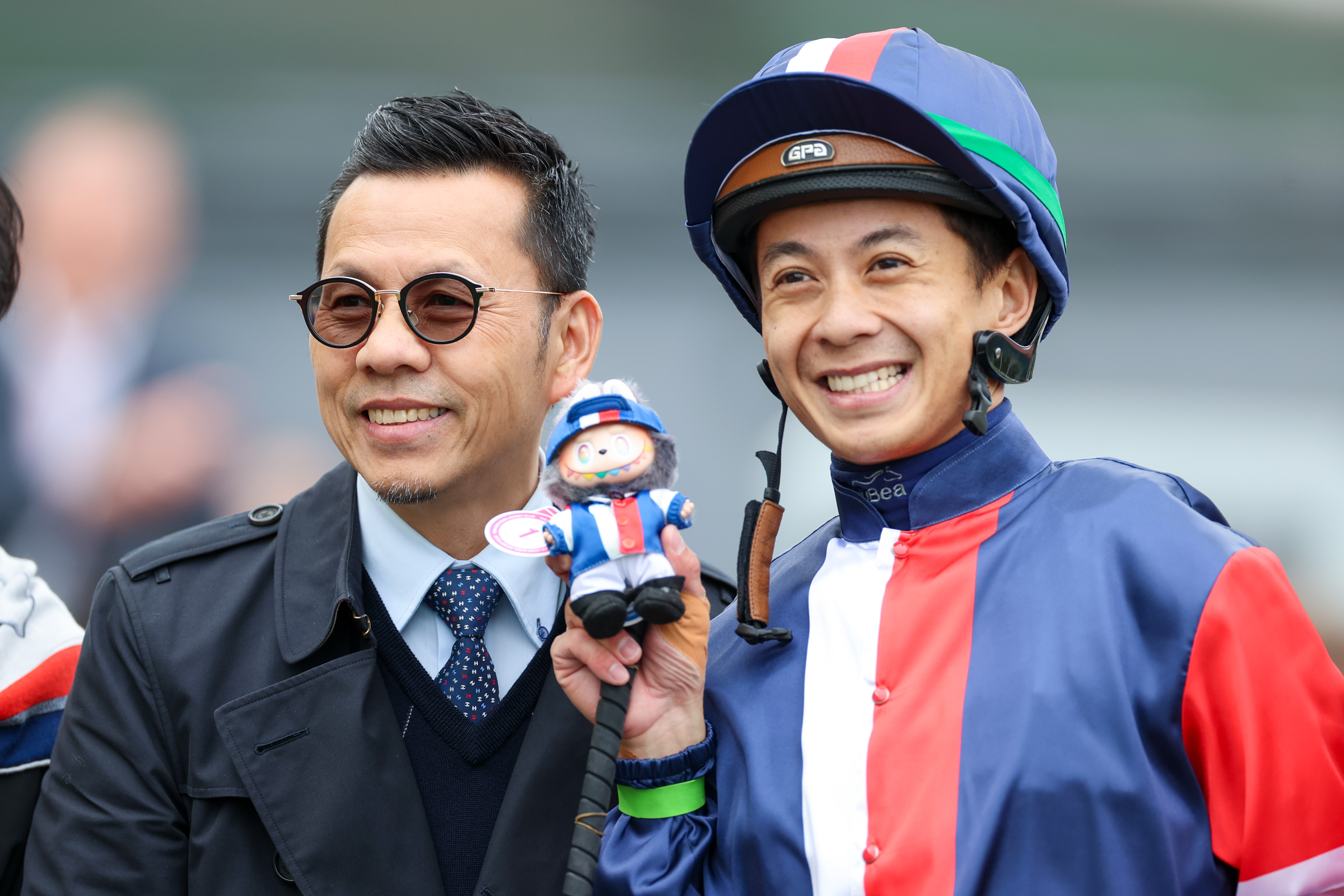 羅富全（左）將派遣「數字天文」、「紫荊盛勢」及「至尊瑰寶」出戰今屆寶馬香港打吡大賽