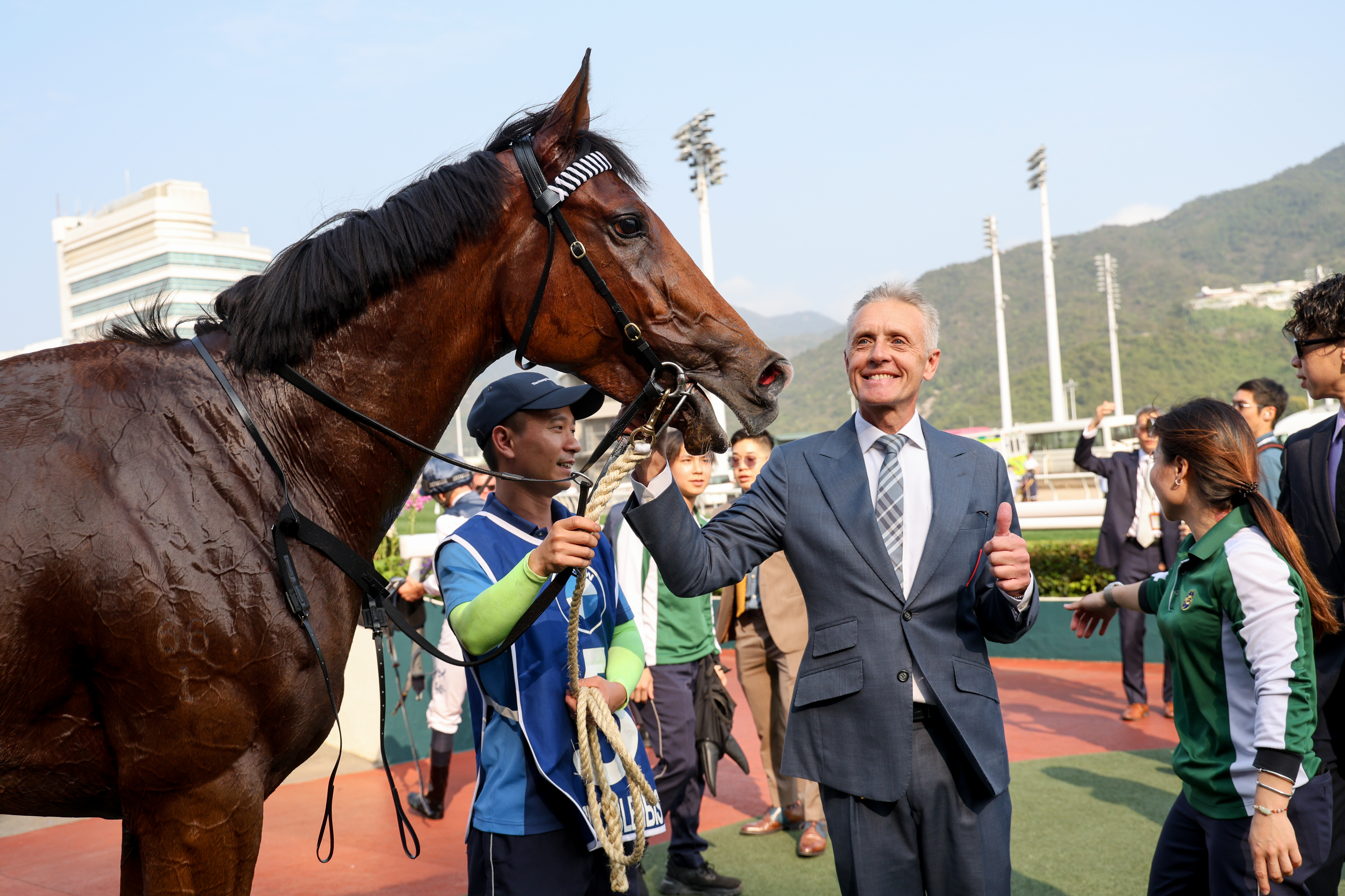 廖康銘取得從練以來最重要的一場勝仗後，賽後接受訪問並分享其感受