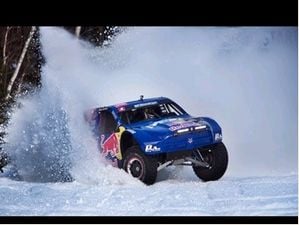 Red Bull Frozen Rush 2013 - Driving A 900-Horsepower Truck On Snow